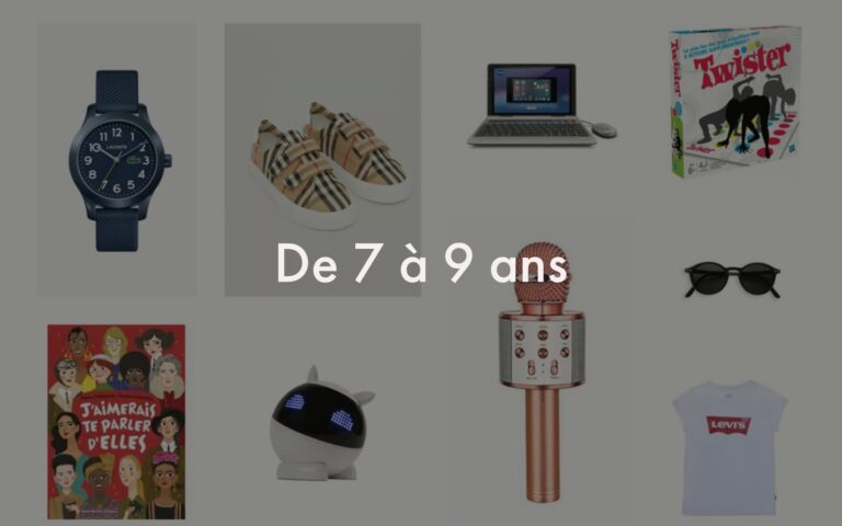 Noel Anniversaire 2024 : idées cadeaux tendances pour enfant fille et garçon de 7 ans, 8 ans et 9 ans