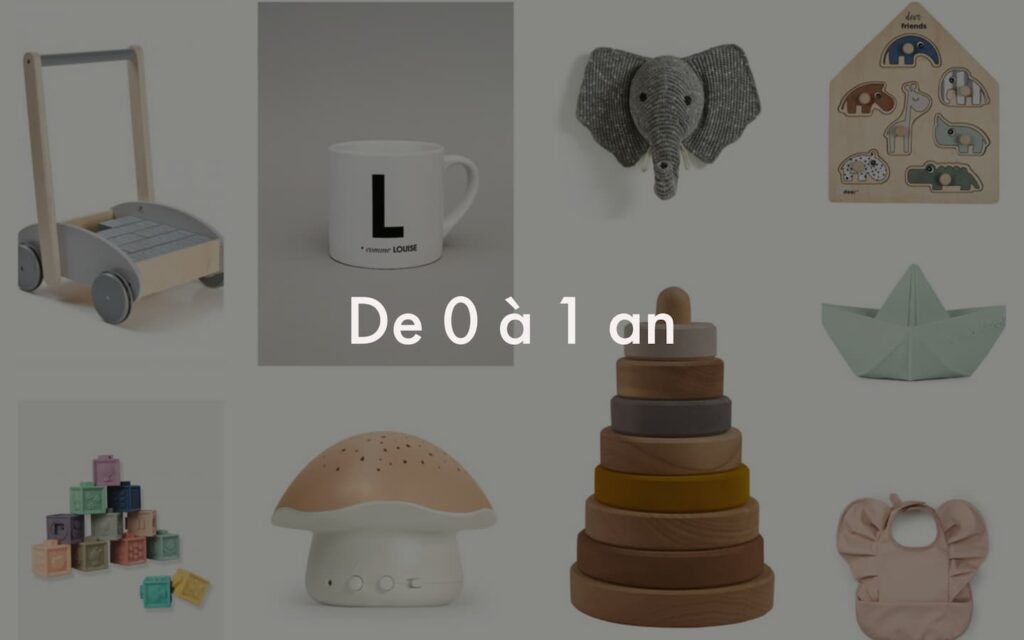 Noël 2025 : idées cadeaux bébé Fille et Garçon (0 à 1 an) - Tendance