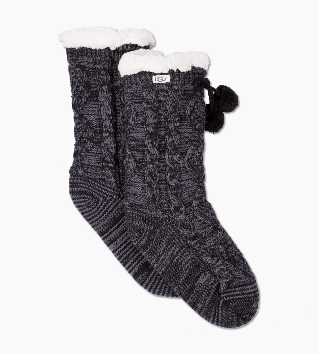 chaussons-chaussettes-pom-pom-fleece-ugg-fr