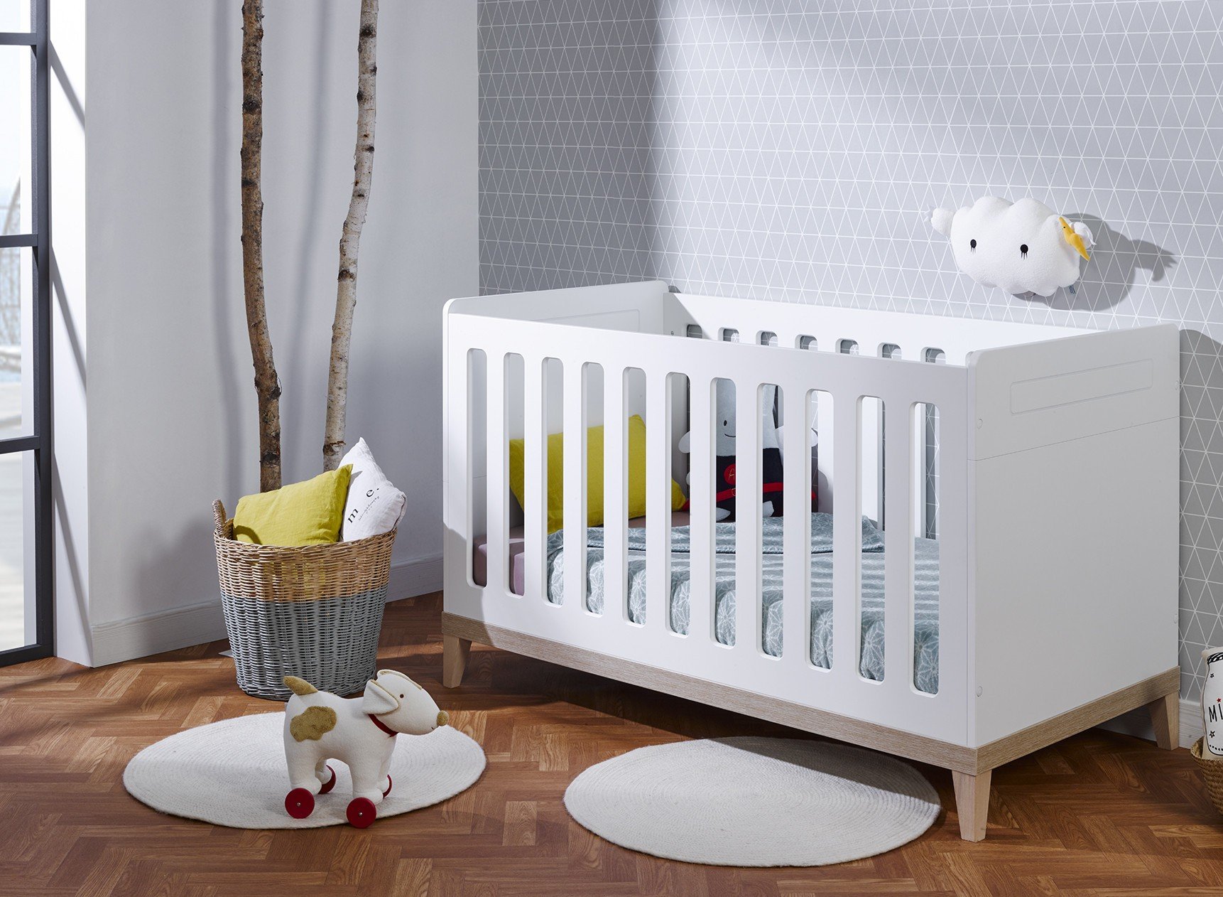 Matelas à Langer Bébé Déhoussable en Coton Bio - Gloop - Prairymood