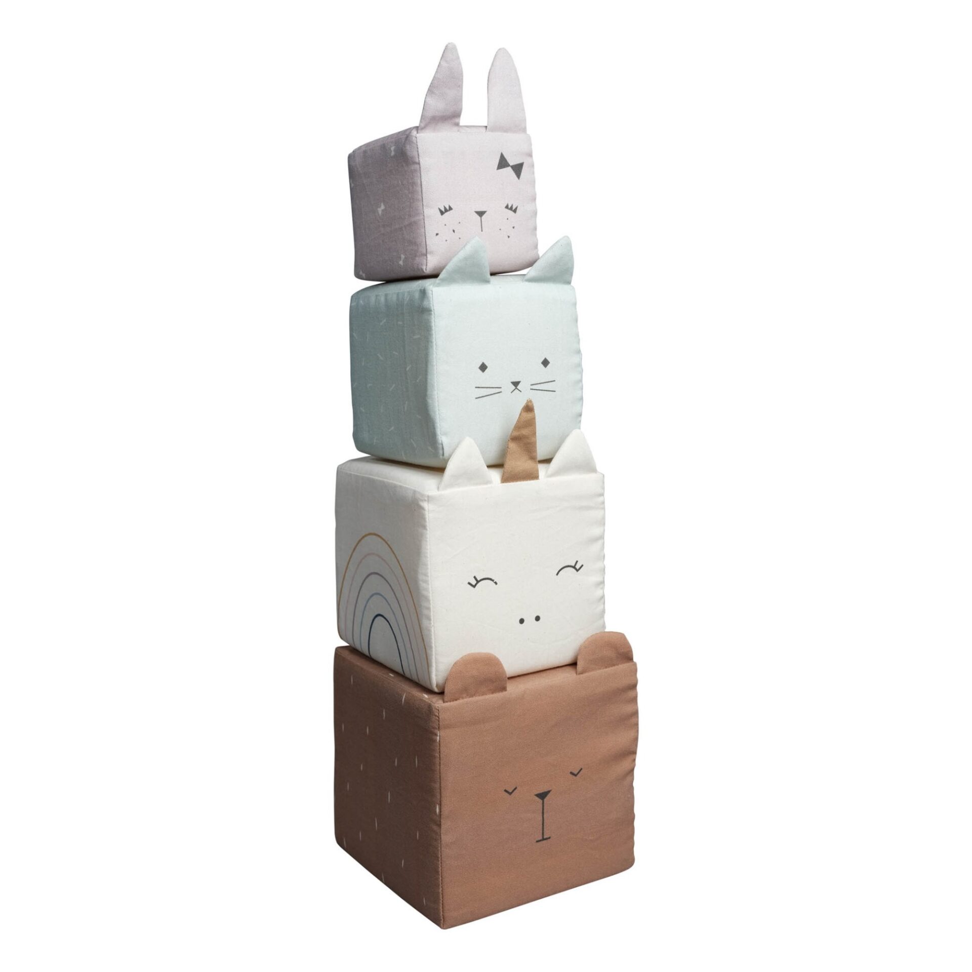 Coffret Cadeau de Naissance en Coton Bio Beige - Gloop Baby - Prairymood