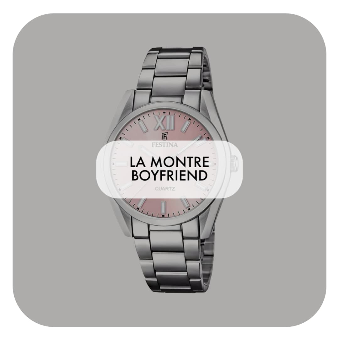 Cadeau intemporel - montre femme