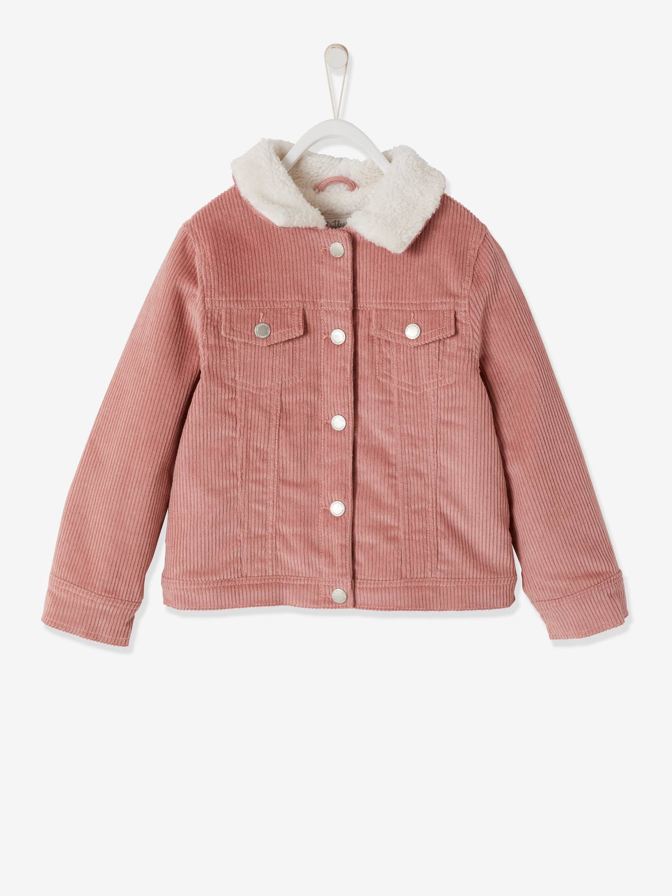 veste-velours-fille-double-sherpa-vertbaudet