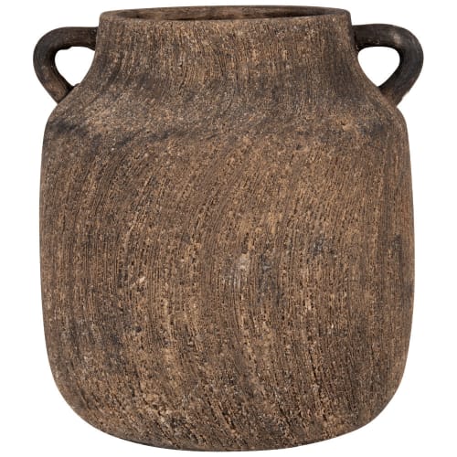 vase-en-terre-cuite-marron