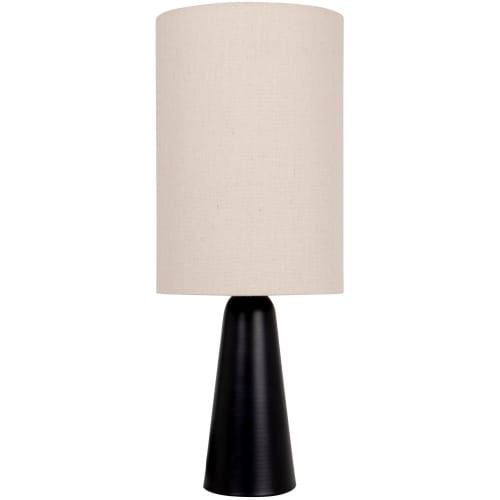 lampe-en-mtal-noir-et-abat-jour-gris-maisons-du-monde