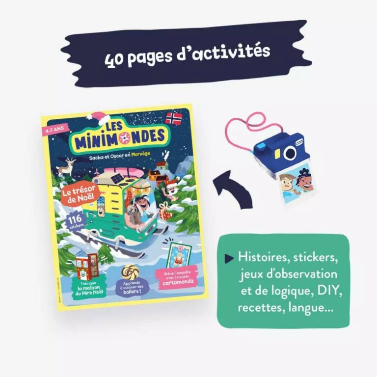 Idées cadeaux de Noël 2022 pour les kids de 5-6 ans - ClaireMakeupAndCo