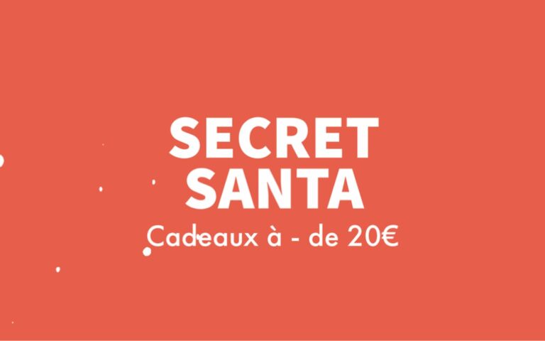 Secret Santa Noël : meilleures idées cadeaux à moins de 20 €