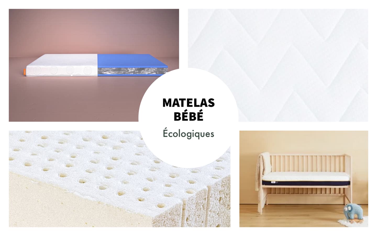 Housse de matelas bébé Chanvrenatura® en matières naturelles