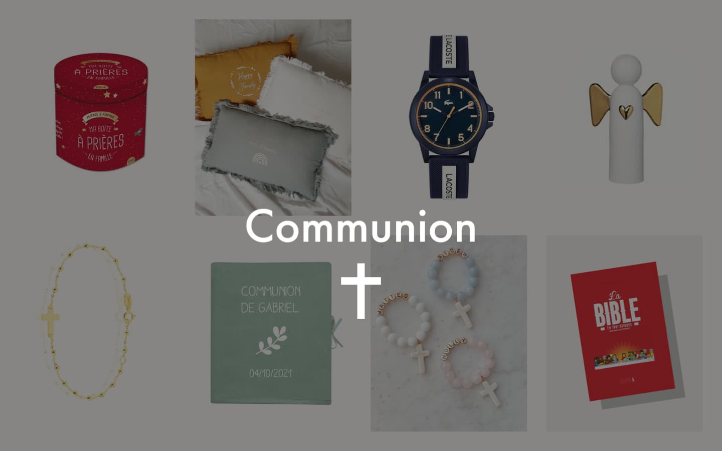 Première communion : idées cadeaux modernes pour fille et pour garçon