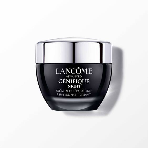 Crème anti-rides visage pour la nuit Génifique Lancôme