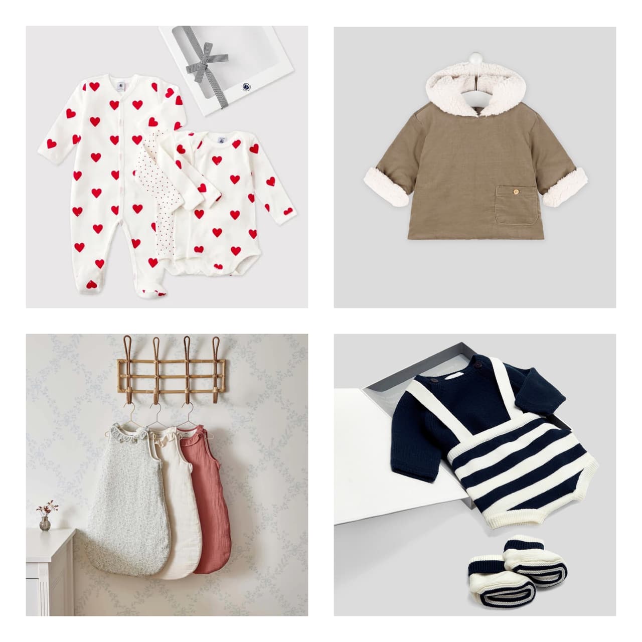 Petit Bateau, Monoprix, Cyrillus, Jacadi