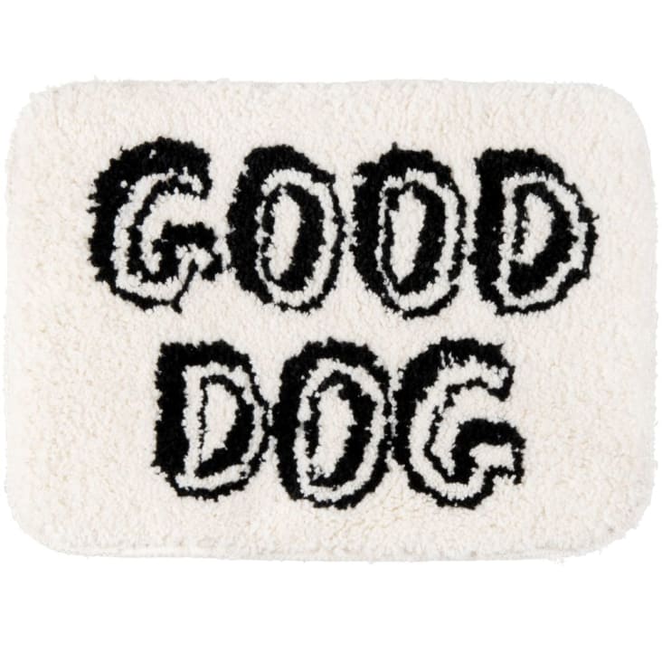 tapis-noir-et-blanc-40x30-good-dog-maisons-du-monde