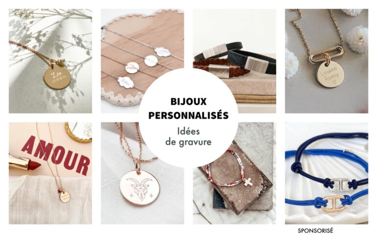Bijoux personnalisés HappyBulle (collier, bracelet, médaille)