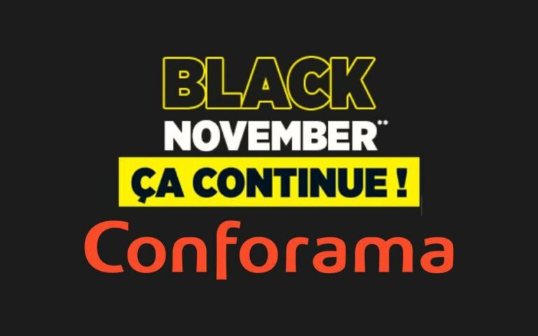 Conforama Black Friday offres promo et réductions Meubles, canapé