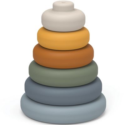 pyramide-empiler-en-silicone-dag-blue-liewood