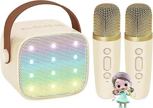 Cadeau enfant fille karaoké et micro