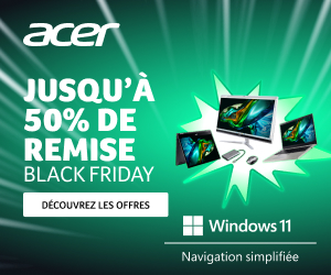 ACER Black Friday offres promo et réductions Ordinateur