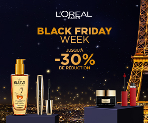 L'OREAL Black Friday offres promo et réductions Produits de beauté et maquillage