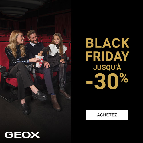 GEOX Black Friday offres promo et réductions Chaussures femme, homme, enfant