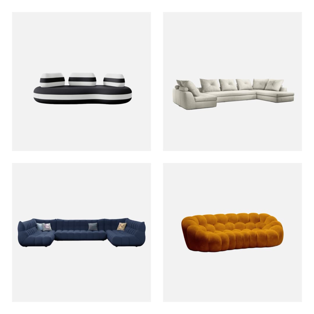 Canapés Roche Bobois : une collection chic et originale