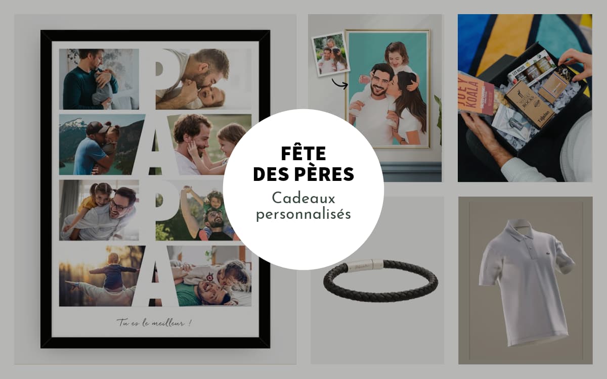 Fête des Pères : top cadeaux personnalisés pour jeune papa