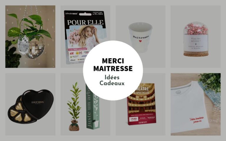 Cadeau maitresse de fin d'année : Top cadeaux