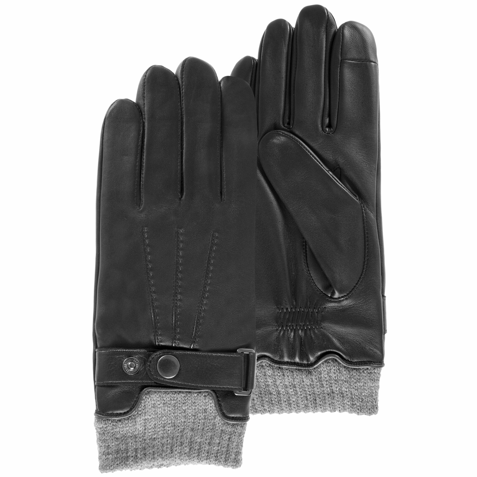 gants-homme-tactiles-en-cuir-isotoner