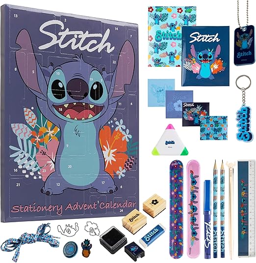 Calendrier de l'Avent enfant fille garçon Stitch
