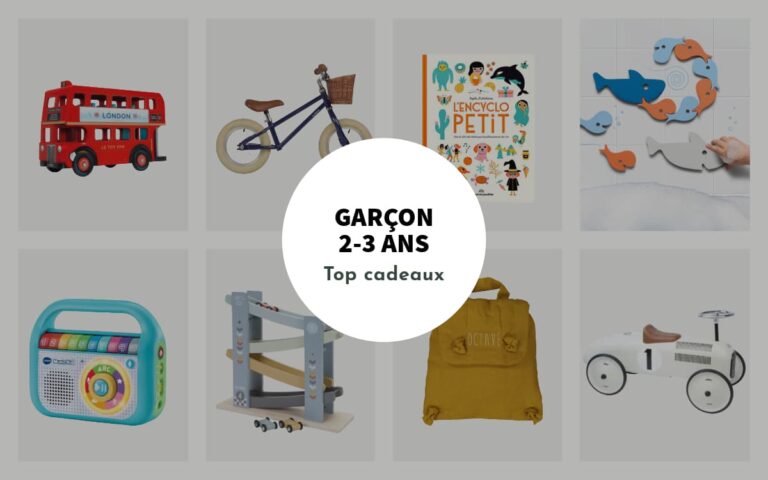 Top cadeaux garçon 2 ans et 3 ans