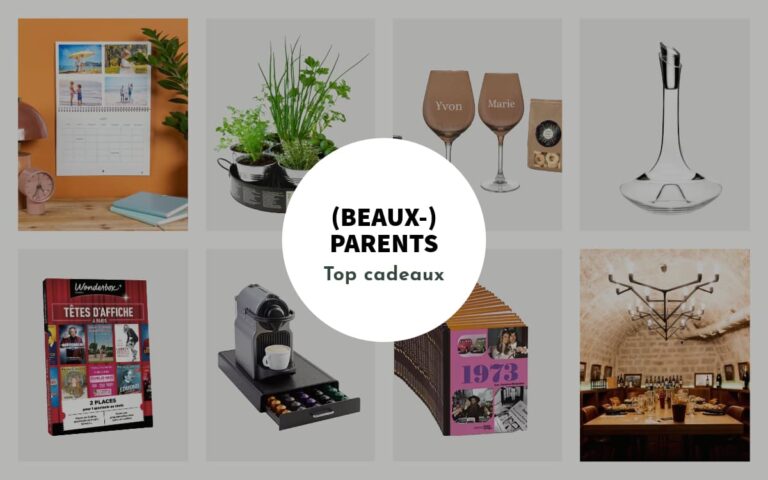 Meilleures idées cadeaux pour vos parents et beaux-parents