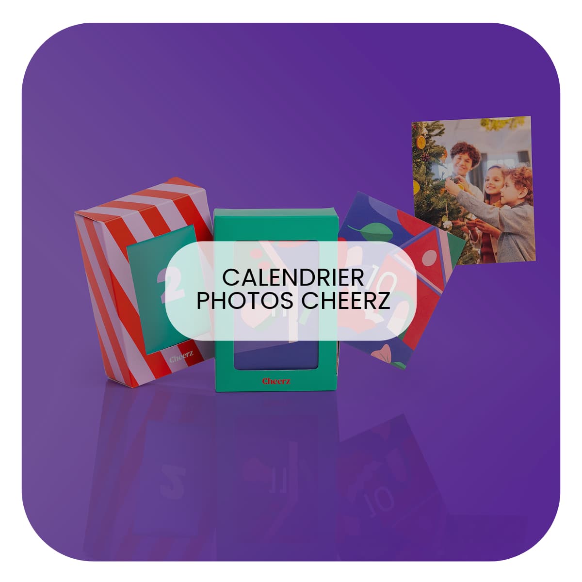 Calendrier de l'Avent 2024 Photos Cheerz