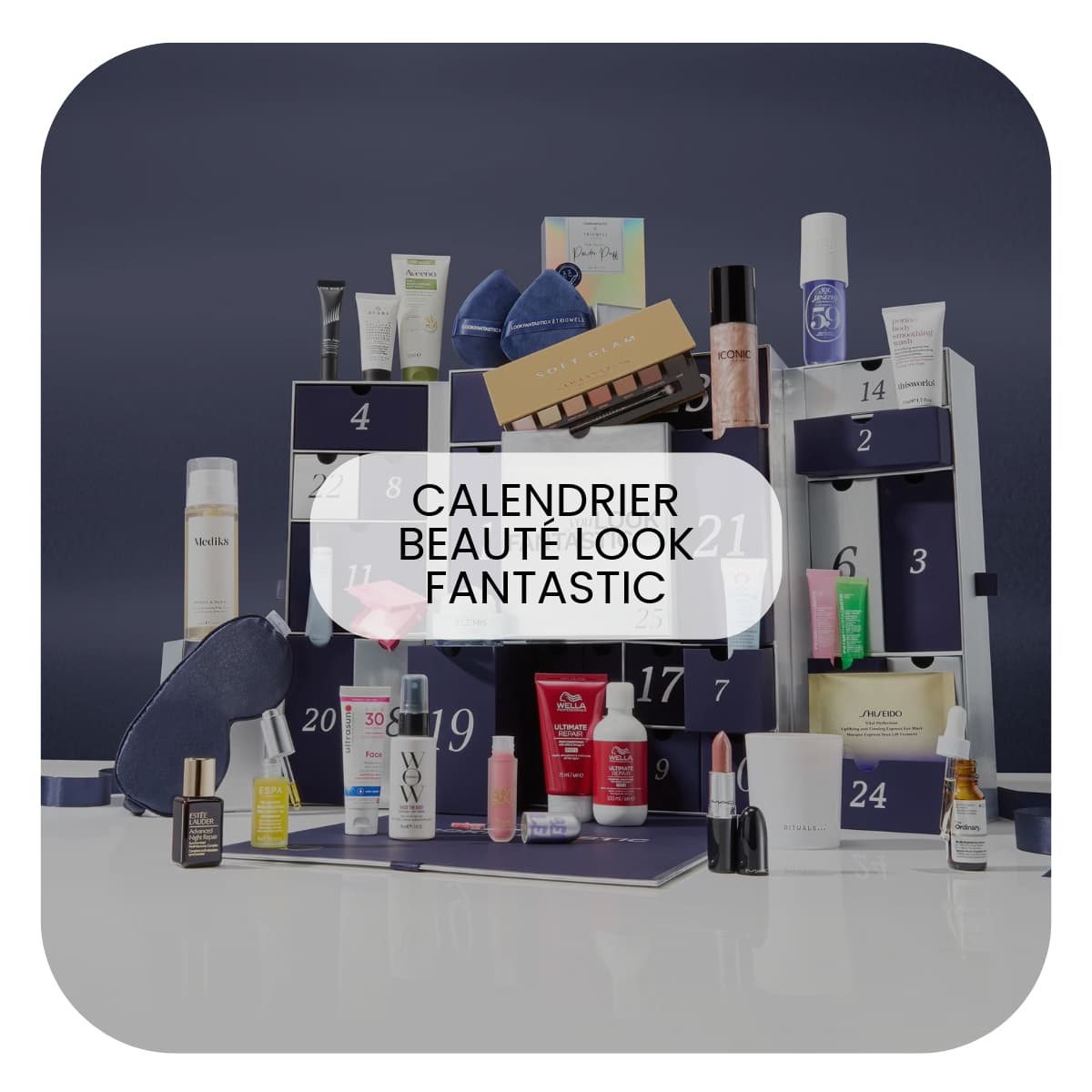 Calendrier de l'Avent Beauté 2024 Lookfantastic