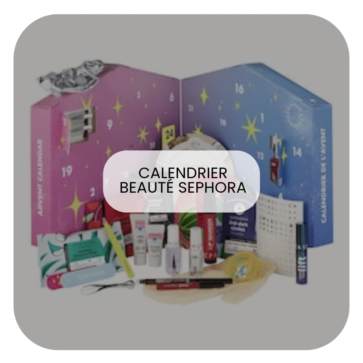 Calendrier de l'Avent Beauté 2024 Sephora
