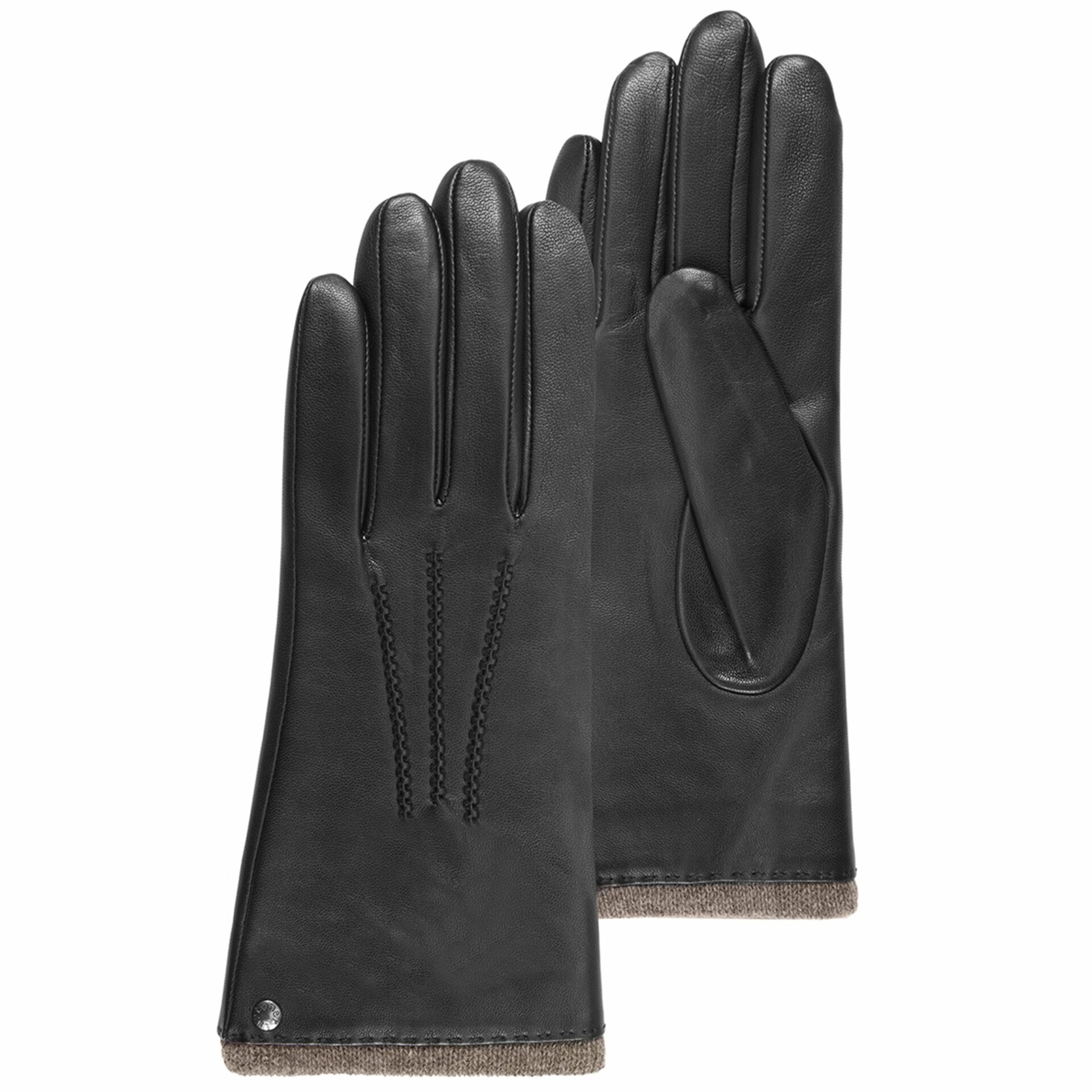 gants-femme-cuir-chaud-doubls-cachemire-isotoner