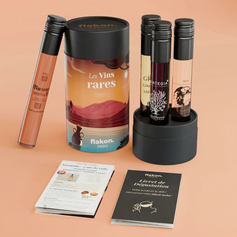Coffret dégusation vin