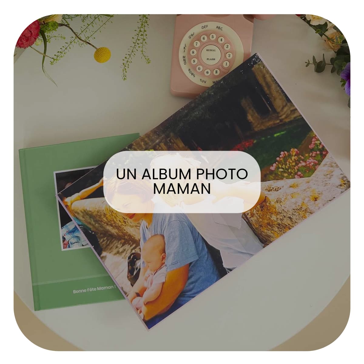 Idée cadeau jeune maman : album photo