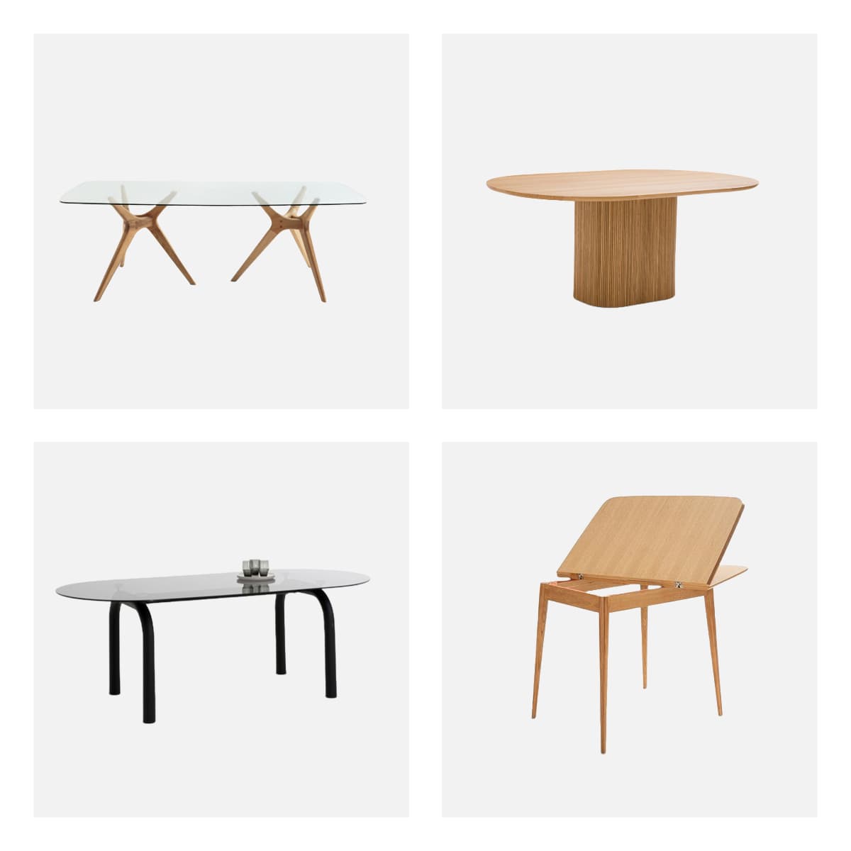 Tables de salle à manger La Redoute : modularité et diversité