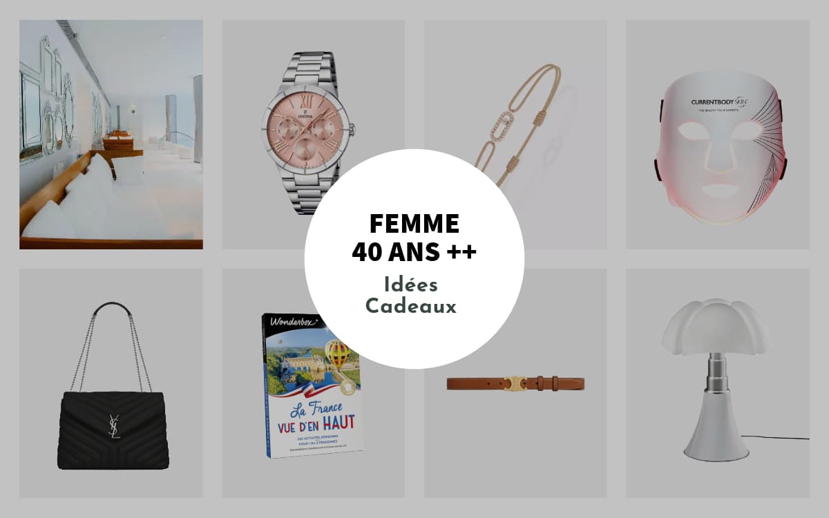 Idées cadeaux tendance Femme 40 ans