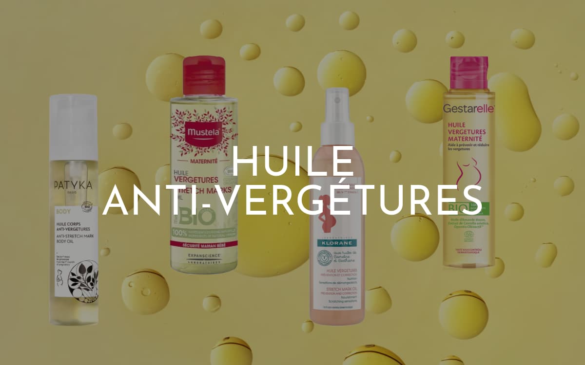 Grossesse : Meilleures Huiles anti-vergétures 100% Clean