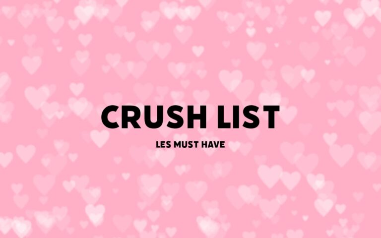 Crush List : la sélection shopping tendance Mode, Beauté, Déco, Lifestyle
