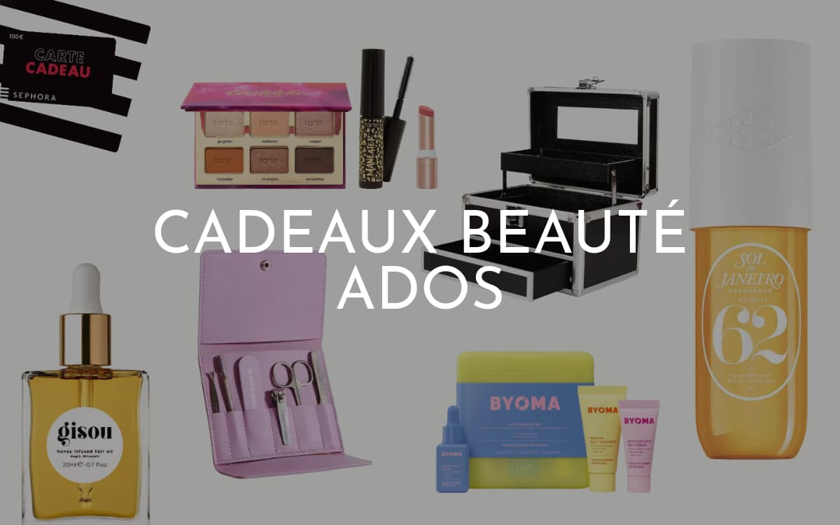 Top idées cadeaux beauté pour ados