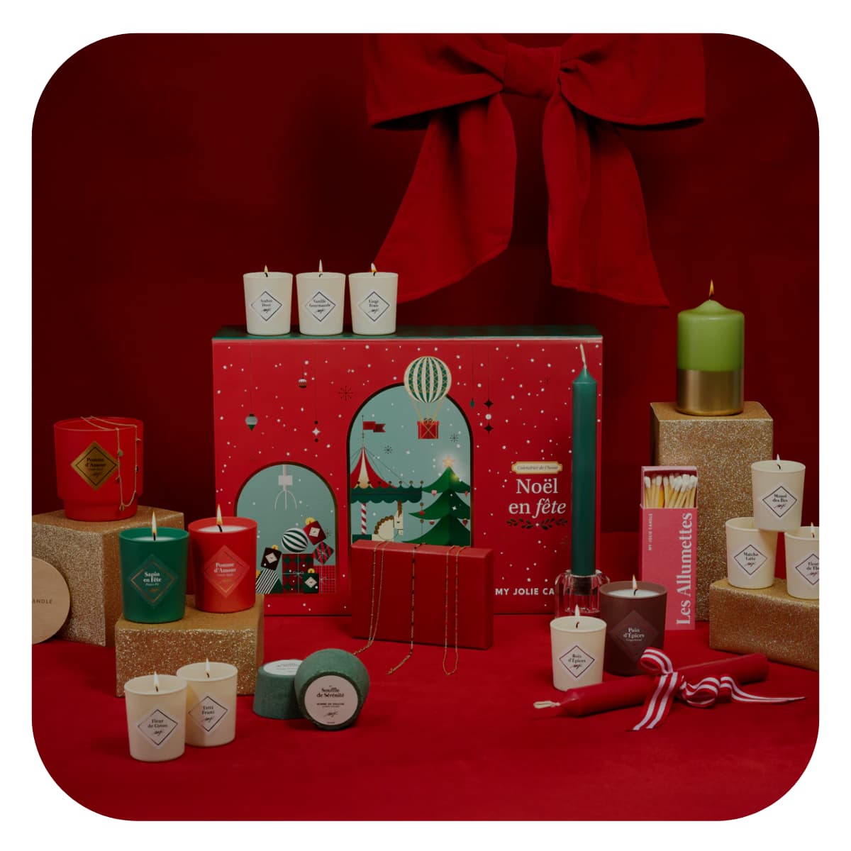 Calendrier de l'Avent Bougies My Jolie Candle