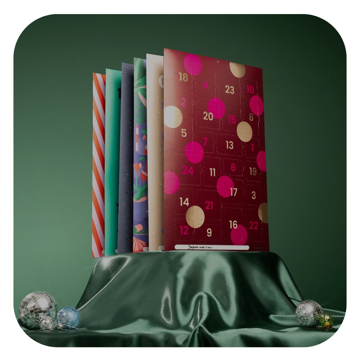 Calendrier de l'Avent Photos personnalisable Cheerz