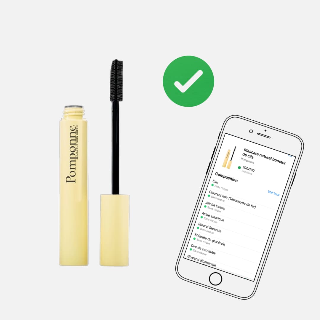 Mascara naturel yeux sensibles - Pomponne