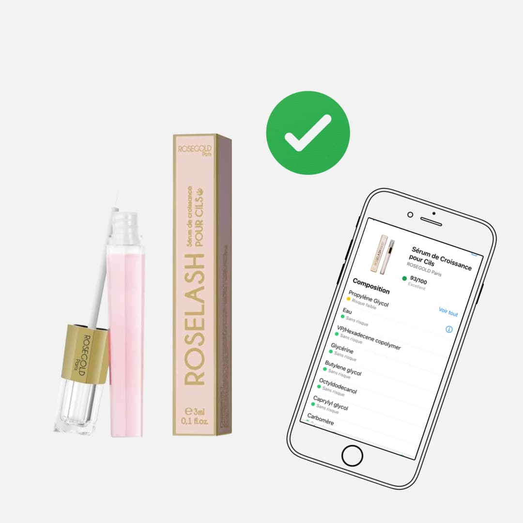 Serum soin pour les cils - Rosegold