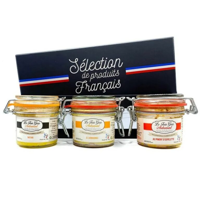 Coffret cadeau foie gras français