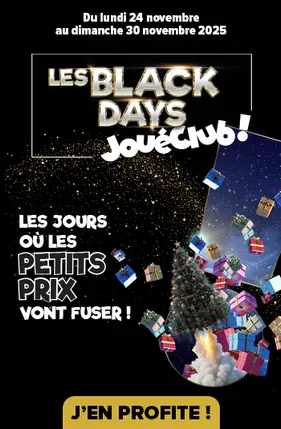 Offre Black Friday Jouéclub promotion