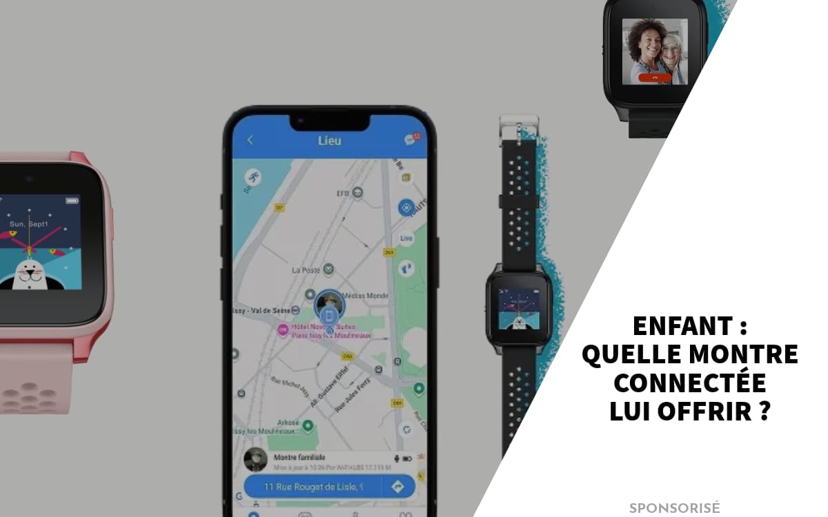 Montre connectée enfant : Top cadeau pour fille / garçon