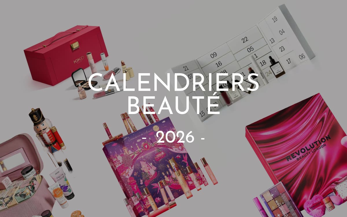 Top calendriers de l'avent Beauté 2026